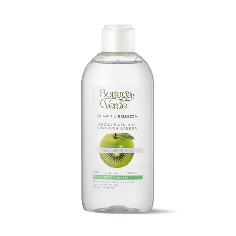 Água Micelar Desmaquilhante Maçã e Kiwi 200ml
