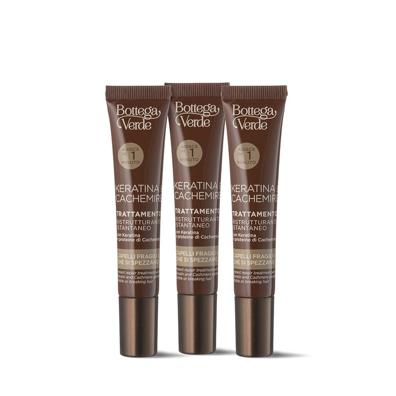 Tratamento com Queratina & Cachemire 3x15ml