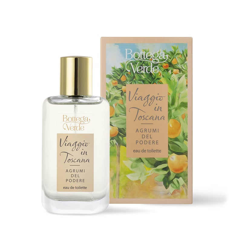 Eau de Toilette Agrumi del Podere Viaggio in Toscana 50ml
