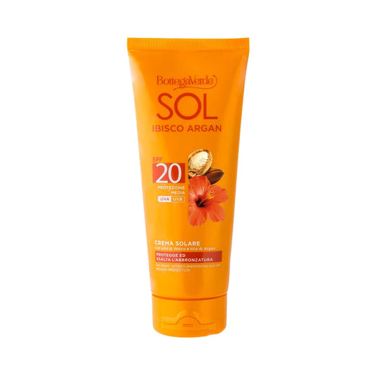 Creme Protetor Solar Sol Ibisco Argan  FP 20 200ml
