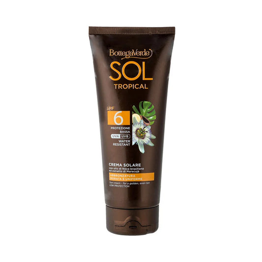 Creme Protetor Bronzeado Intenso Sol Tropical FP 6 200ml