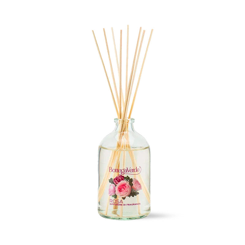 Essência para Casa com Bastões Aromáticos Rose 100ml