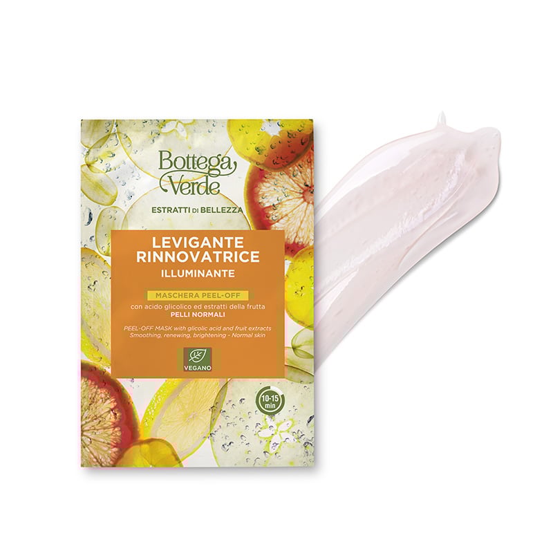 Máscara Facial Monodose de Ácido Glicólico Estratti di Bellezza 8ml