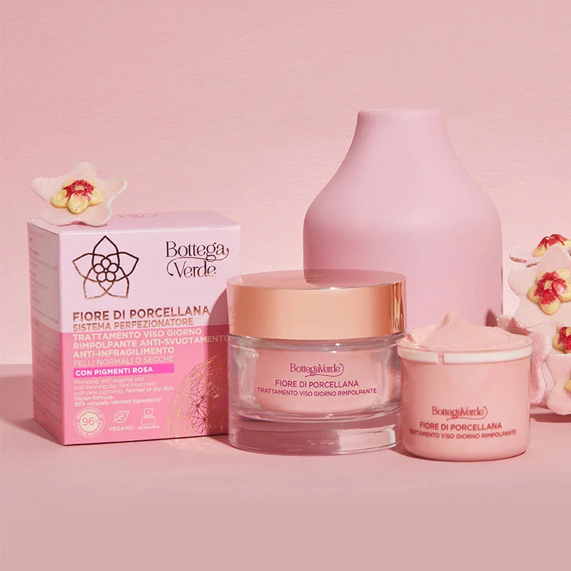 Creme de Rosto Dia Pele Madura Volumizador Fiore di Porcellana 50ml