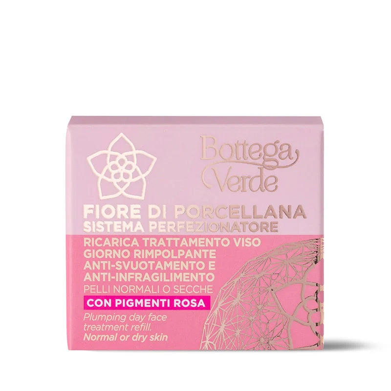 Recarga Creme de Rosto Dia Pele Madura Volumizador Fiore di Porcellana 50ml