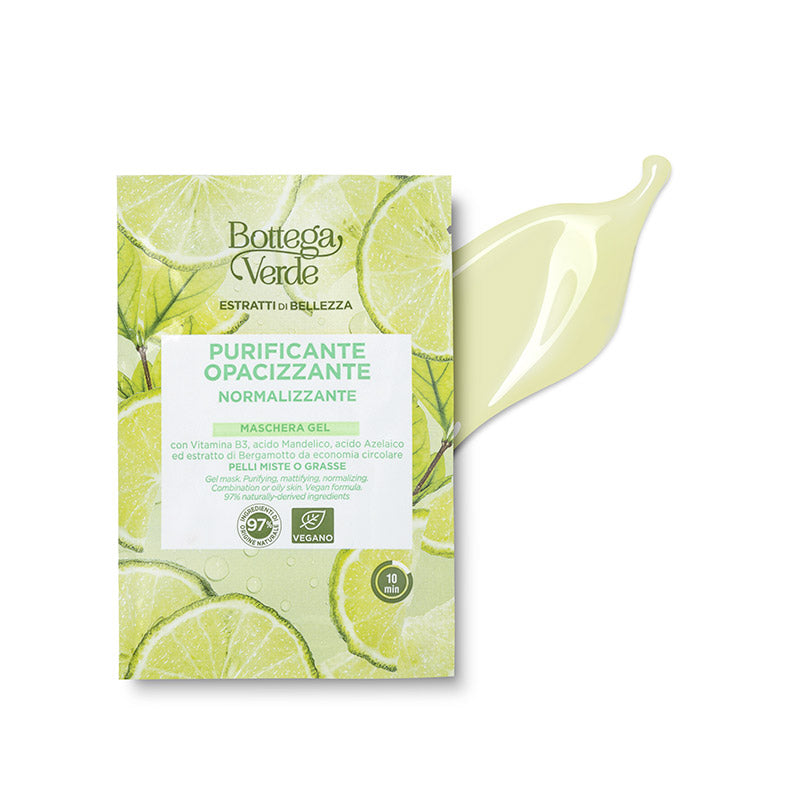 Gel Máscara Monodose com Vitamina B3 para Pele Combinada 8ml