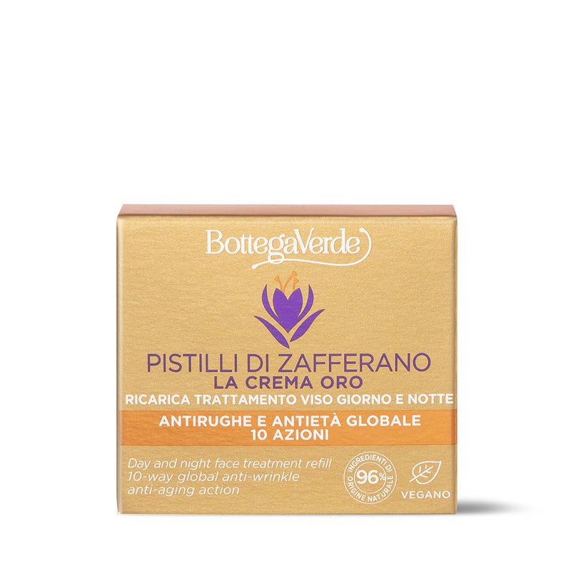 Recarga Creme de Rosto Pistilli di Zafferano Dia e Noite 50ml