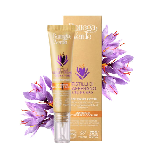 Creme Contorno de Olhos Antienvelhecimento Pistilli di Zafferano 10ml