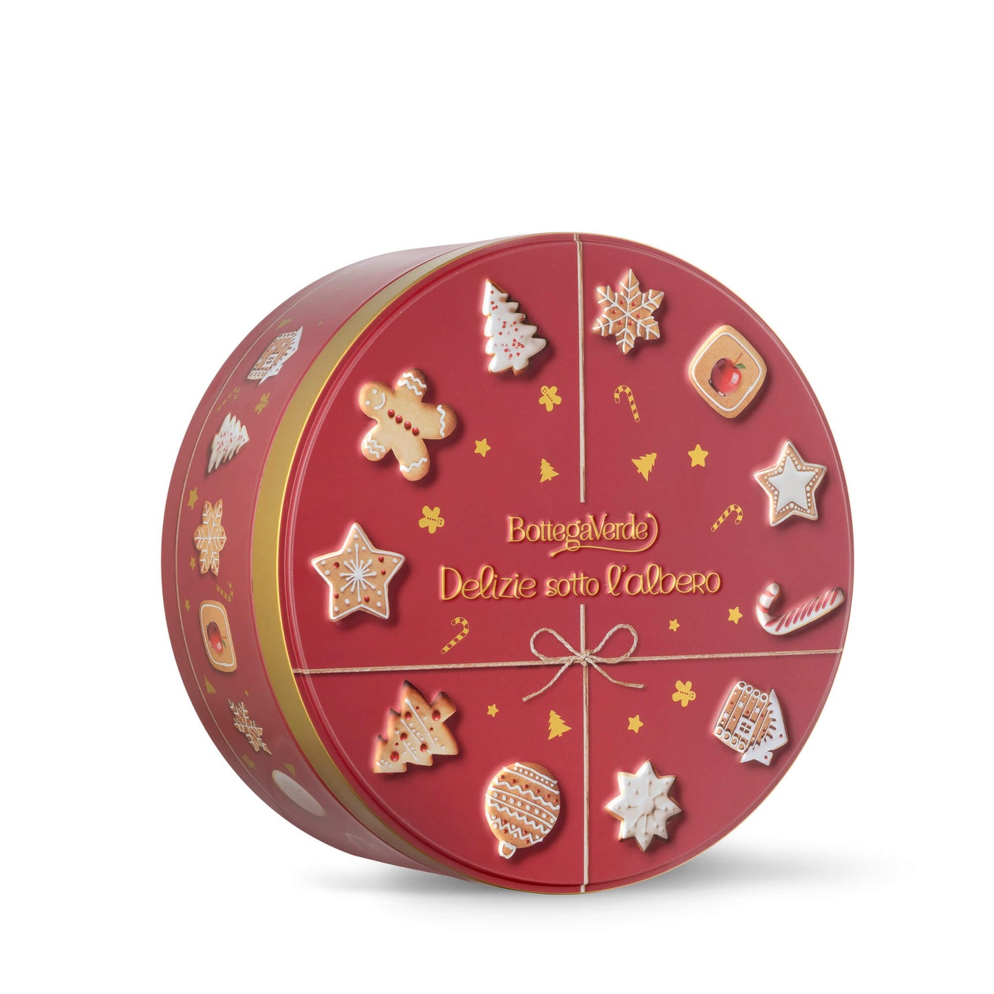 Coffret Caixa de Biscoitos Edição de Natal Delizie sotto L'albero