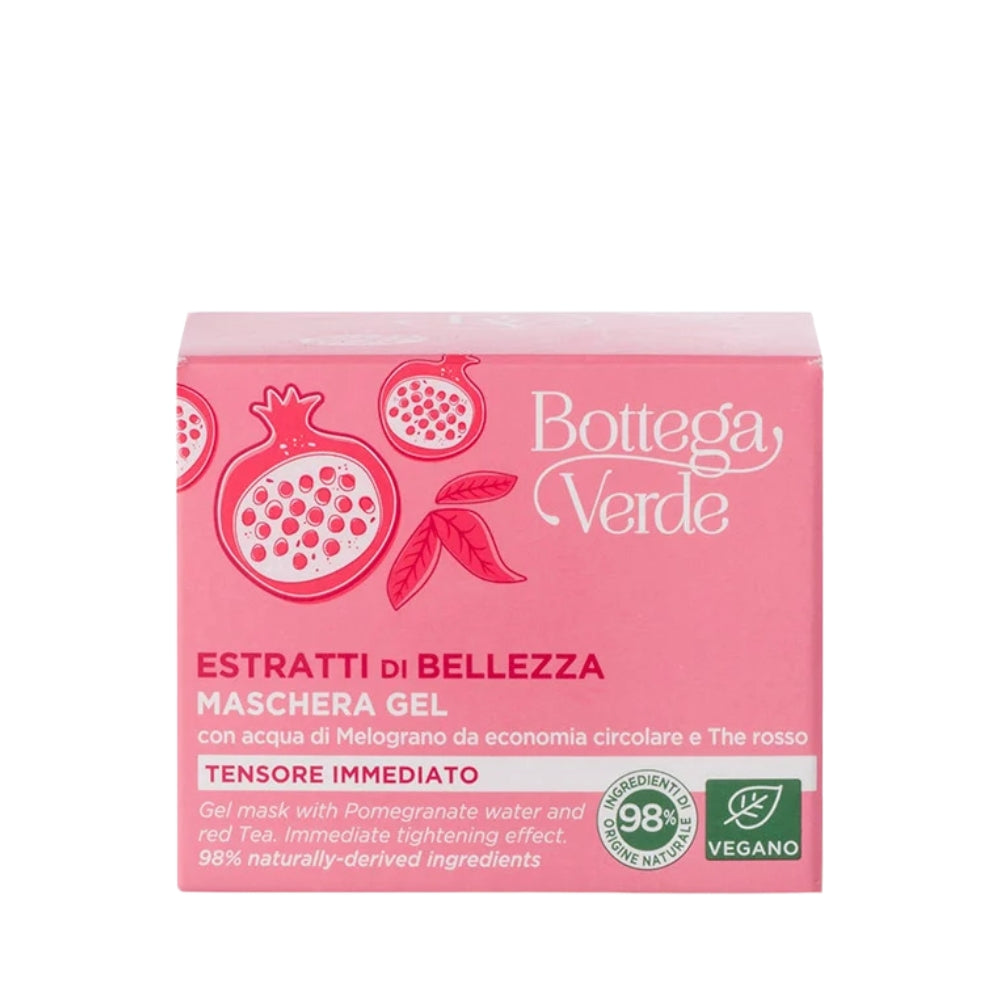 Gel Máscara com Água de Romã e Chá Vermelho 50ml