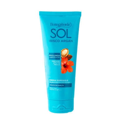 Creme Corpo Sol Ibisco Argan Após Exposição Solar 200 Ml