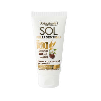 Creme Facial Sol Protetor Solar Peles Sensíveis FP 50+ 50 Ml