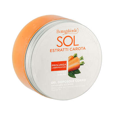 Gel Solar Sol Estratti Carota Após Exposição Solar 150 Ml