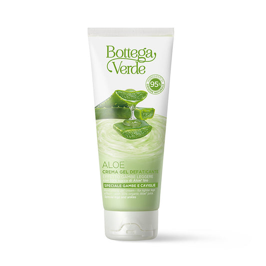 Gel Creme Revitalizante para Pernas Aloe Vera 100ml