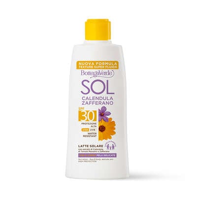 Leite Corpo Sol Calendula Zafferano FP 30 200 Ml