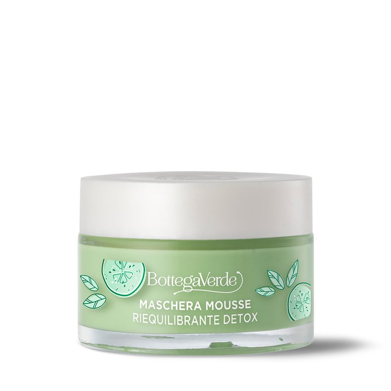 Mousse Máscara com Sumo de Pepino e Chá Matcha 50ml