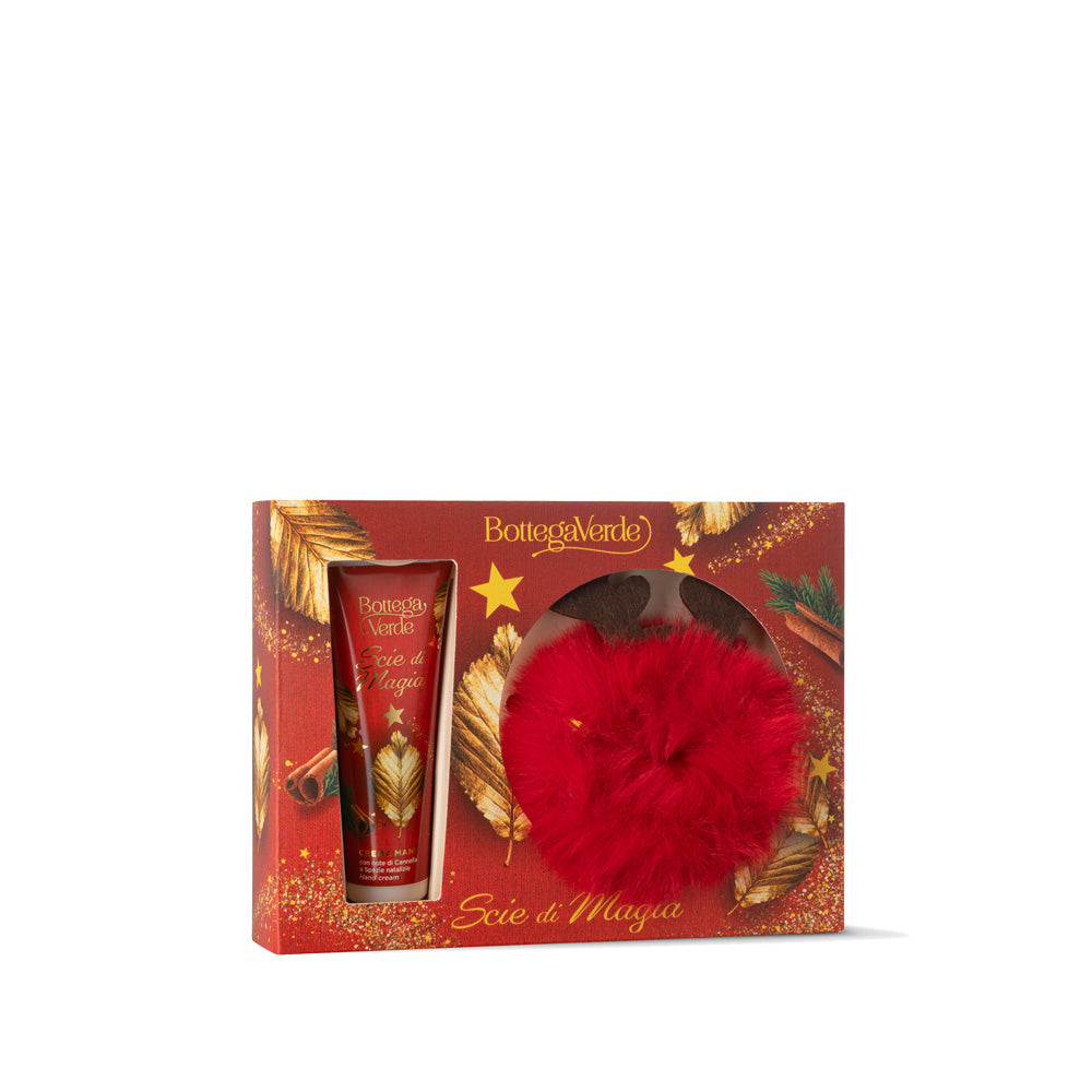 Coffret Creme Mãos e Elástico Rena Scie di Magia