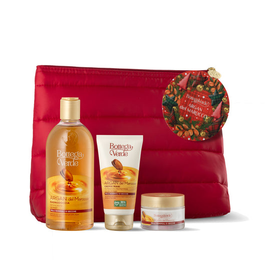 Coffret Beauty Argan del Morocco + clutch