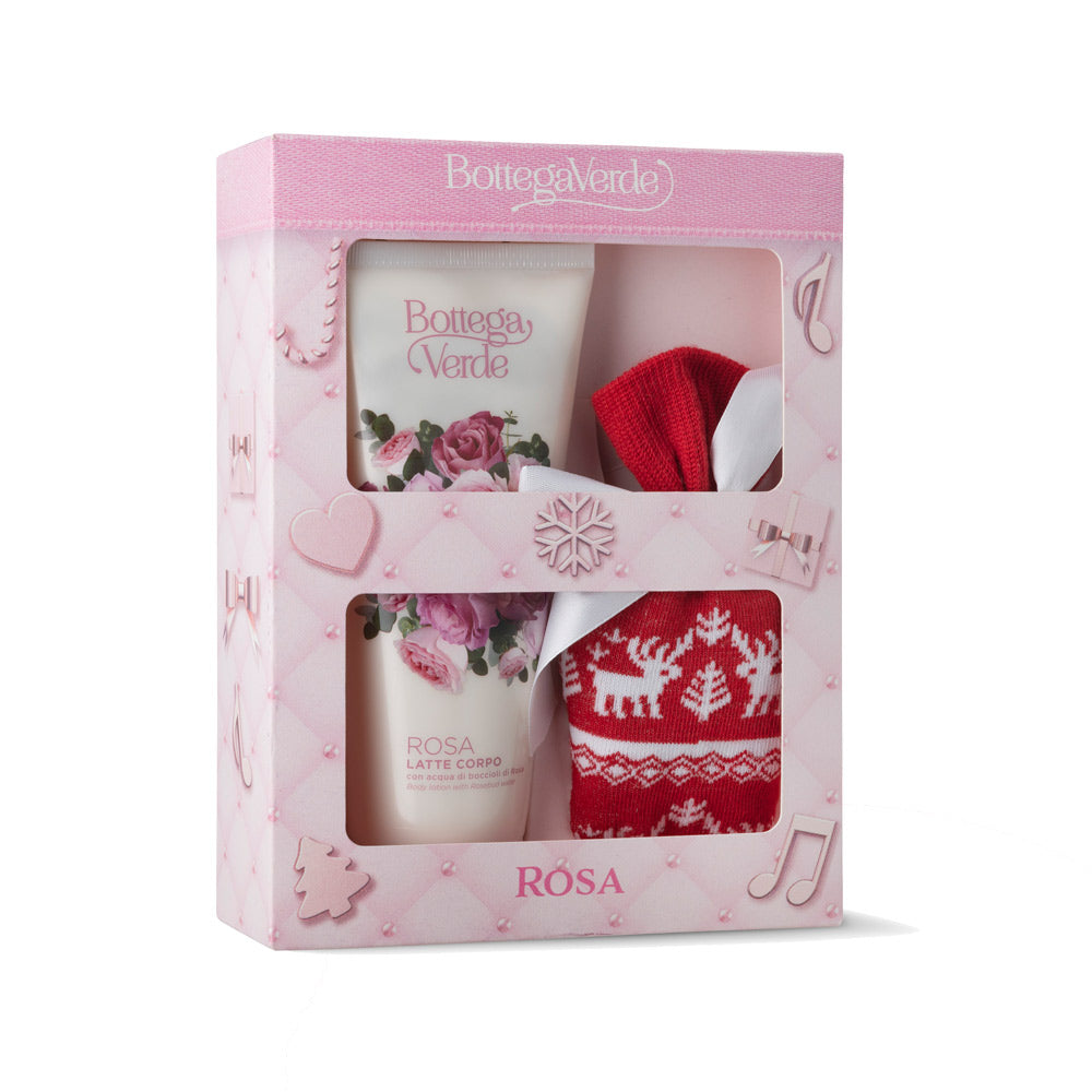 Coffret Leite de Corpo Rosa