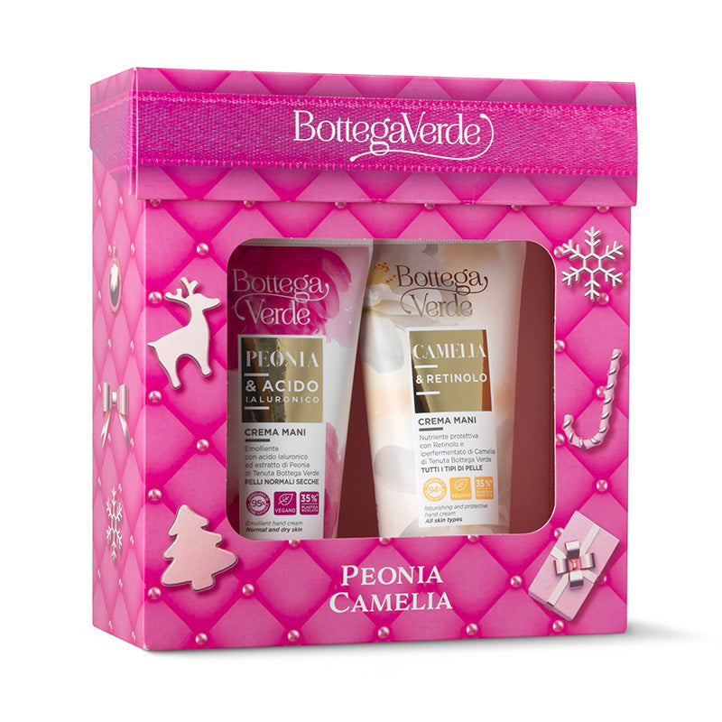 Coffret 2 Cremes de Mãos Peónia & Camelia