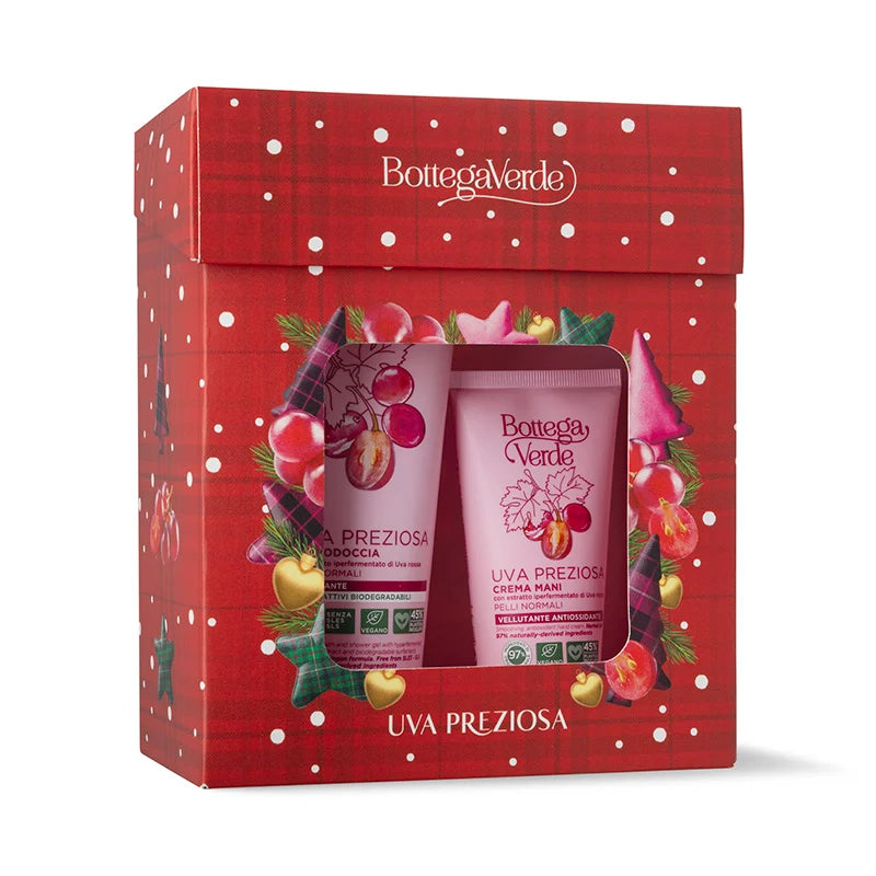 Coffret Uva Preziosa Gel de Banho e Creme de Mãos