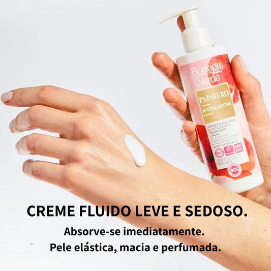Creme Corporal Papavero e Collagene 200ml