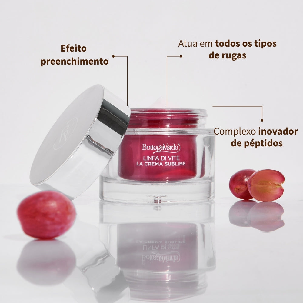 Recarga Creme de Rosto Dia e Noite Linfa di Vite 50ml