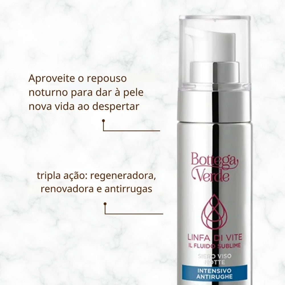 Sérum Facial Noturno Linfa di Vita 30ml