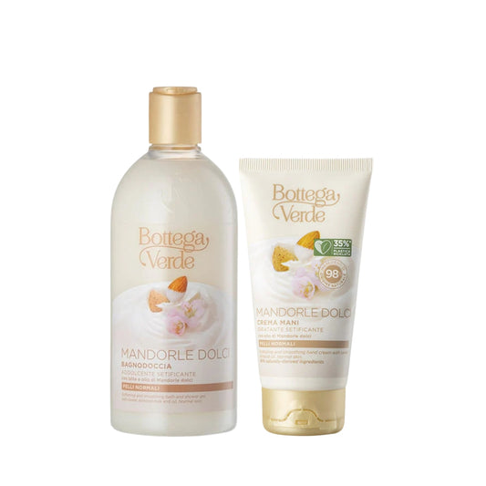 Pack Amendoas Doces Gel Banho + Creme Mãos